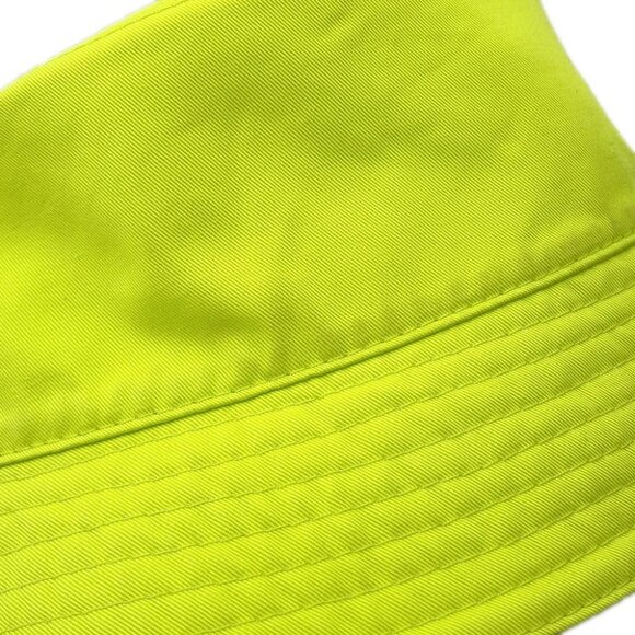 LOUIS VUITTON Monogram Neon Reversible Bucket Hat Size L Cotton Neon Yellow - Picture 7 of 14
